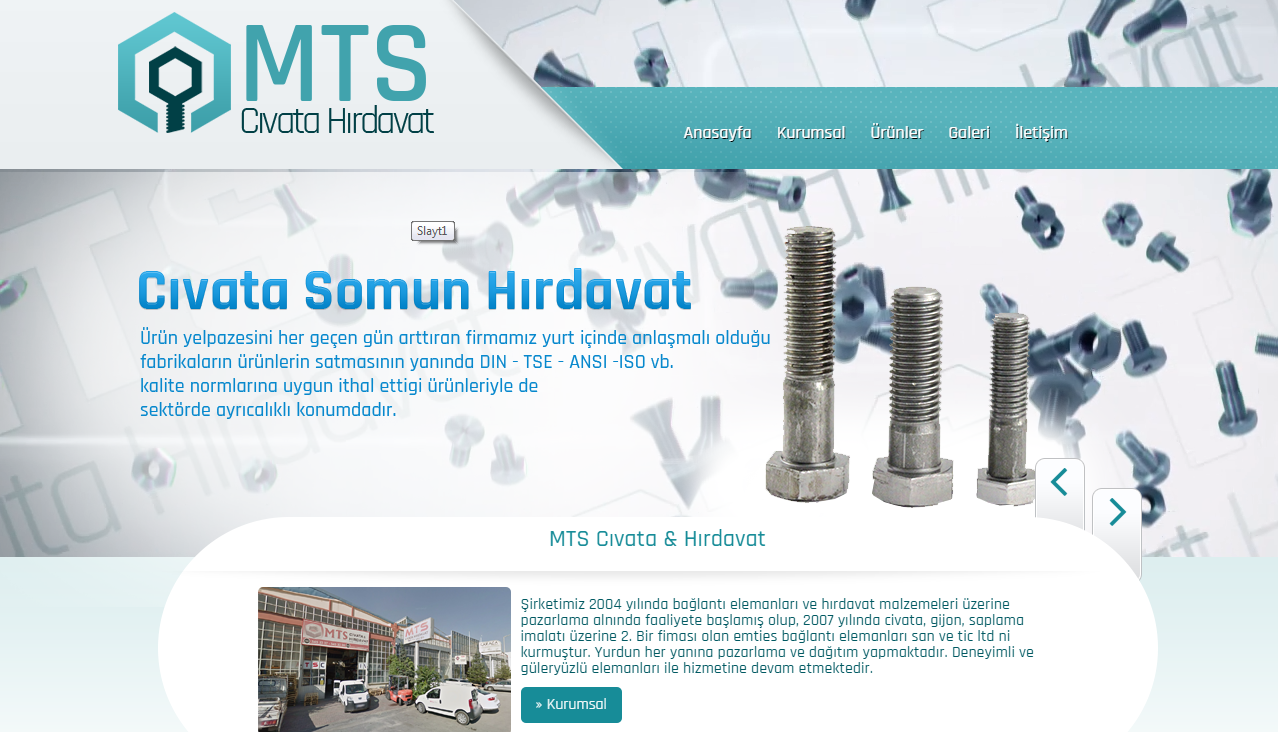 Web sitemiz yayında